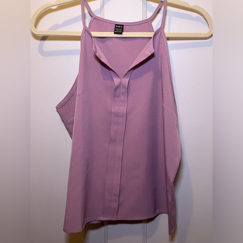 NWT Purple Cami Top Size L